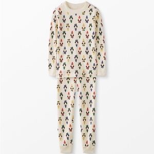 hanna andersson rainbow gnome pajama set with